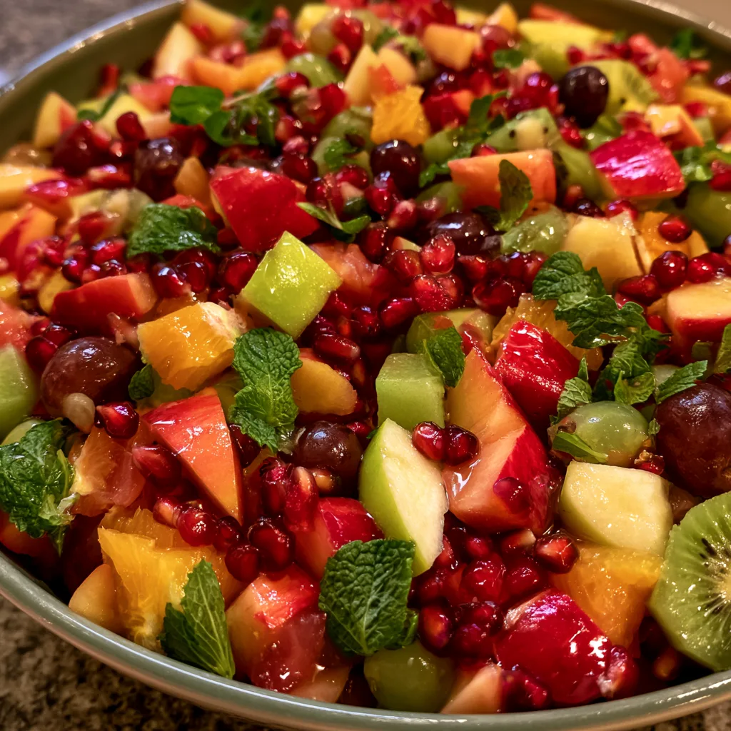 Christmas Fruit Salad: Delight in a Festive Treat! 2 Christmas Fruit Salad