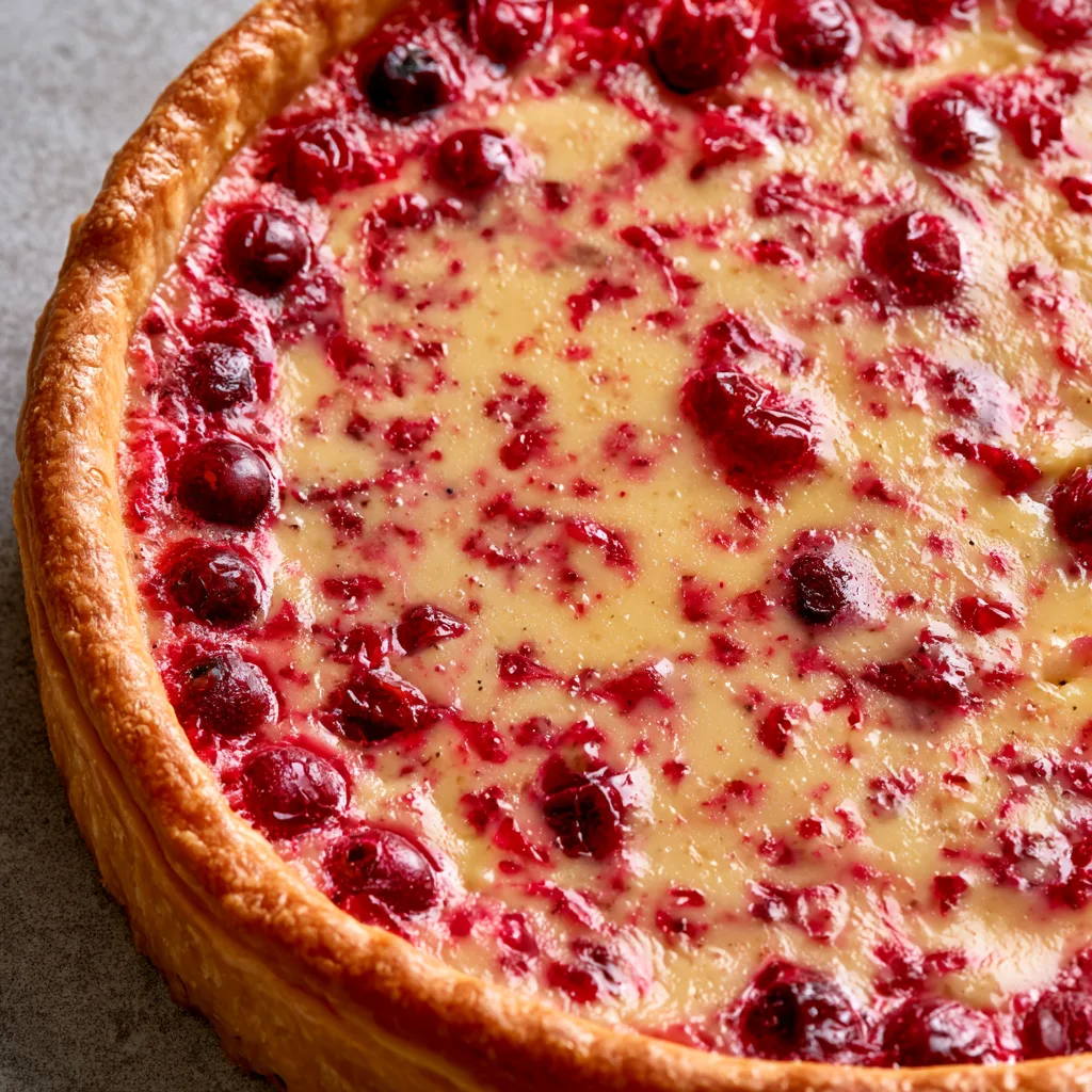 Cranberry Custard Pie: A Delicious Twist on Tradition! 2 Cranberry Custard Pie