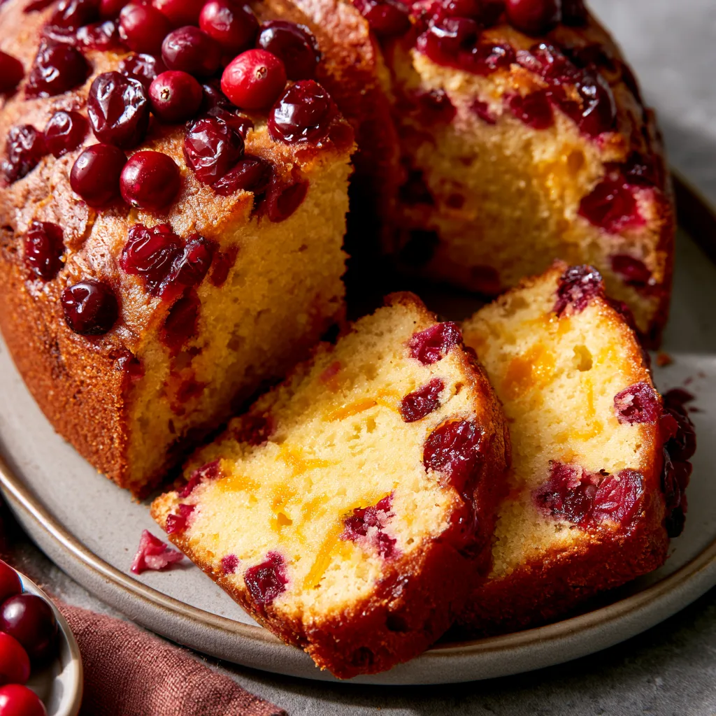 Cranberry Orange Cake
