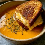 Creamy Keto Butternut Squash Soup with Grilled Cheese (Low-Carb & Vegan!)