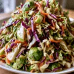 Crisp and Crunchy Apple & Brussels Sprouts Slaw Recipe You’ll Love 3 Crisp and Crunchy Apple & Brussels Sprouts Slaw Recipe