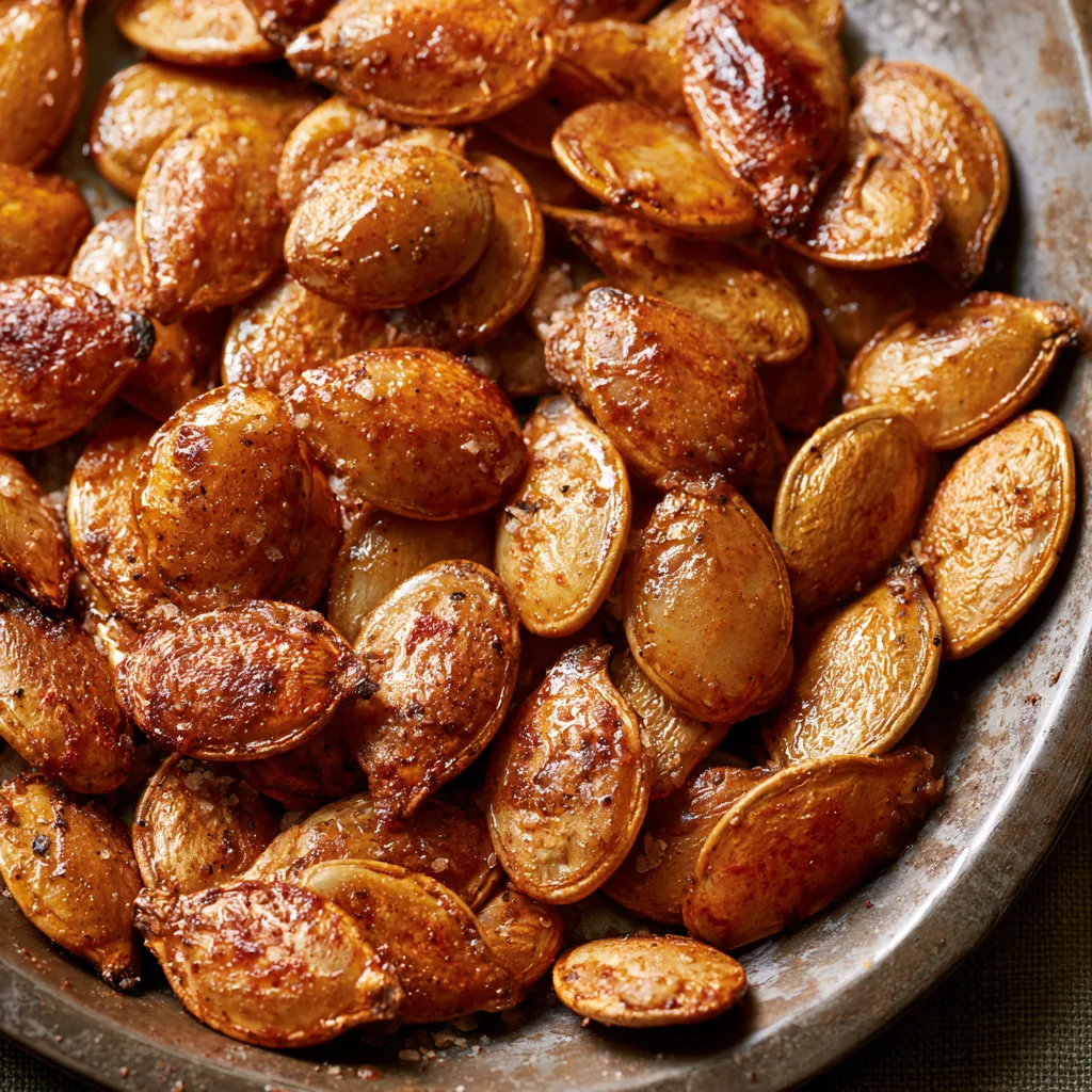 Crispy Roasted Pumpkin Seeds (8 Flavors!) You Must Try! 2 Crispy Roasted Pumpkin Seeds (8 Flavors!)