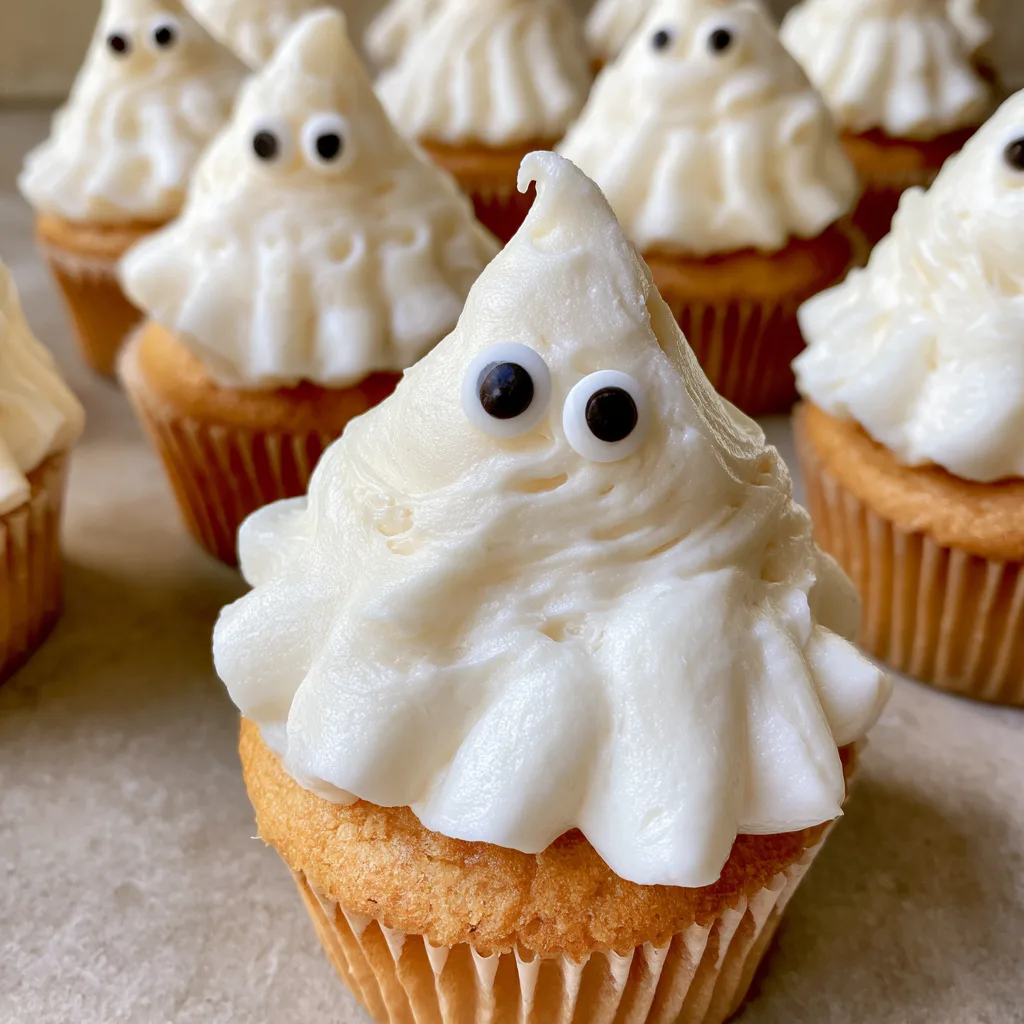 Cupcake Ghosts: Your Guide to Spooktacular Treats! 2 Cupcake Ghosts👻🧁