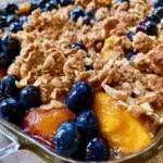 Delicious Blueberry Peach Crisp: Savor Summer's Sweetness! 3 Delicious Blueberry Peach Crisp: A Summer Dessert Delight