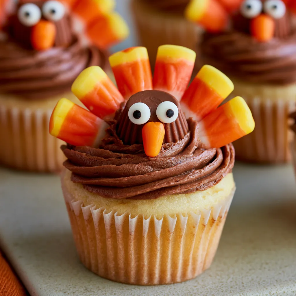 Deliciously Easy Turkey Cupcakes You Can Make Today! 2 Deliciously Easy Turkey Cupcakes You Can Make This Thanksgiving!