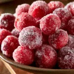 Delightful Sugared Cranberries: Perfect for Your Holiday Table! 3 Delightful Sugared Cranberries: Festive Holiday Dessert and Appetizer Ideas!