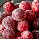 Delightful Vanilla Sugared Cranberries for a Festive Treat!