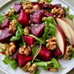 Easy Beet and Apple Salad with Walnuts for a Fresh Twist! 3 Easy Beet and Apple Salad with Walnuts