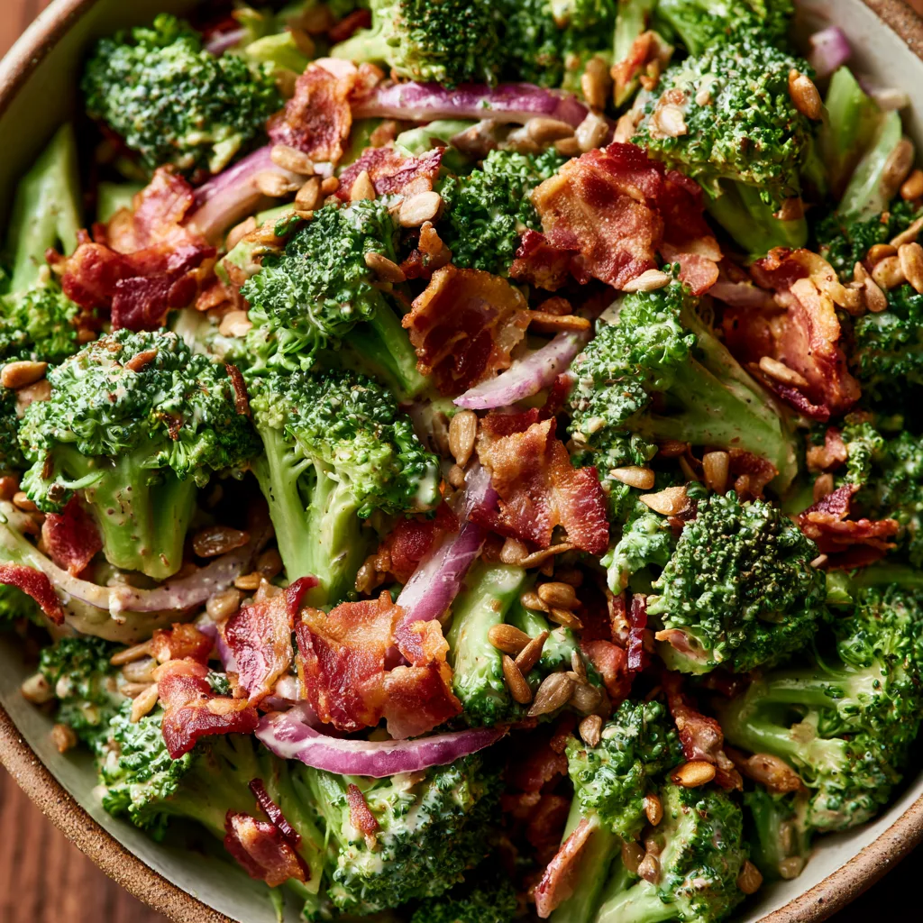 Easy Broccoli Bacon Salad from The Food Charlatan: A Must-Try! 2 Easy Broccoli Bacon Salad from The Food Charlatan