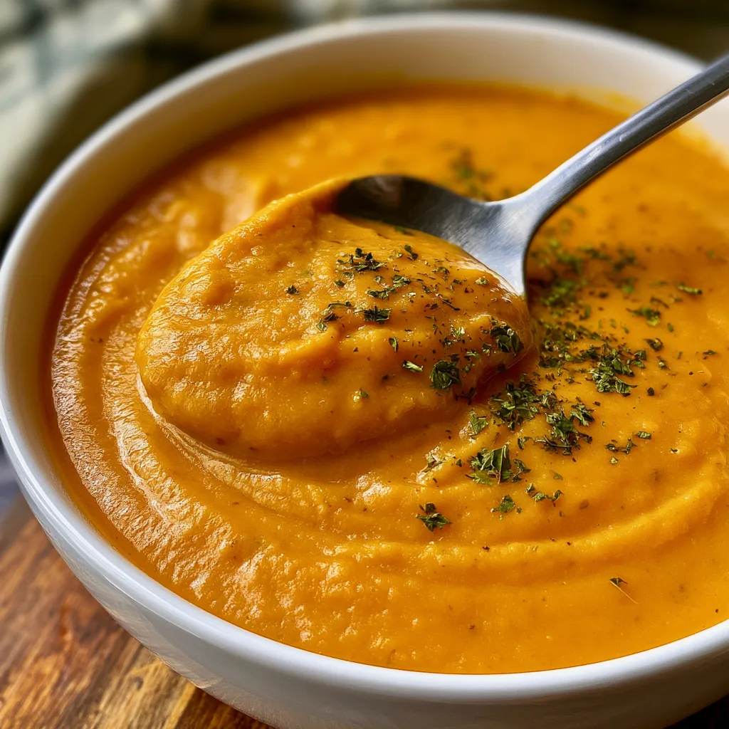 High Protein Butternut Squash Soup