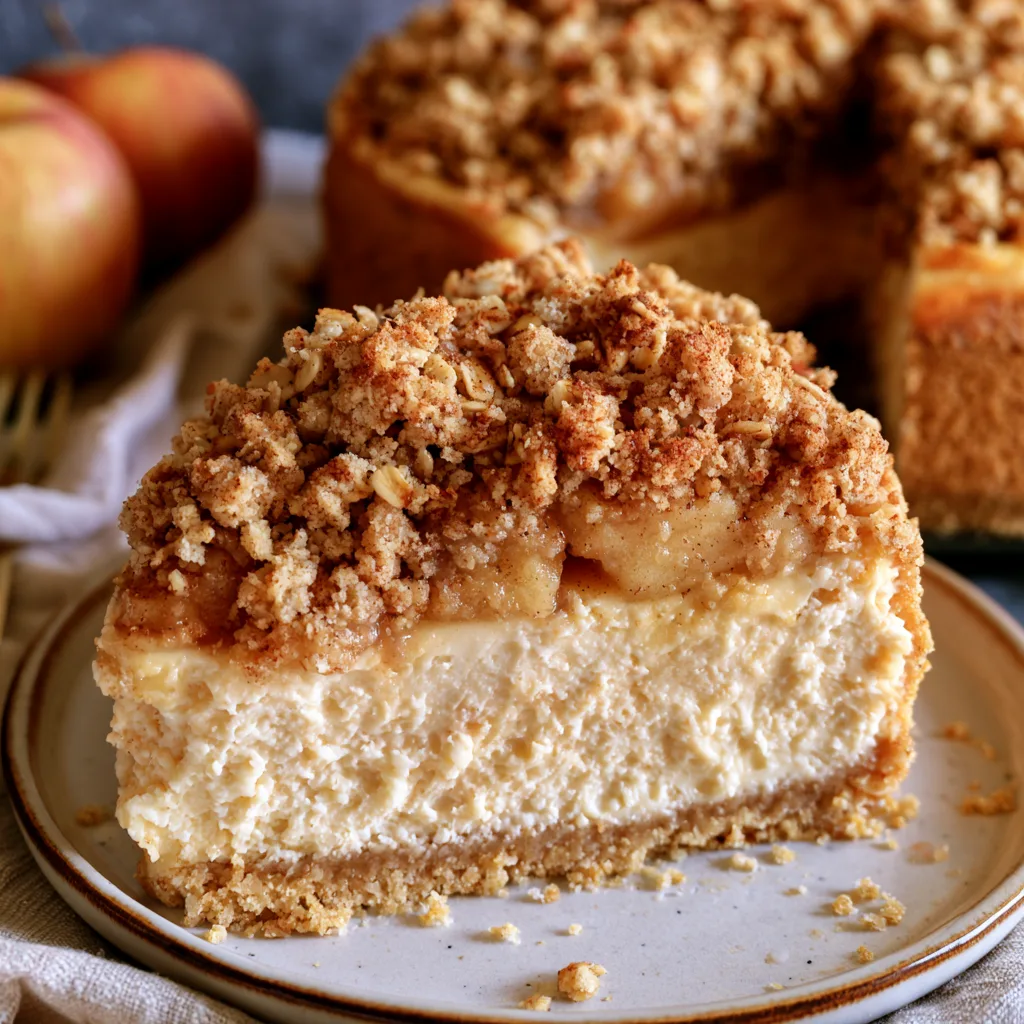 Irresistible Apple Crumble Cheesecake Recipe You’ll Love! 2 Irresistible Apple Crumble Cheesecake Recipe You Must Try!