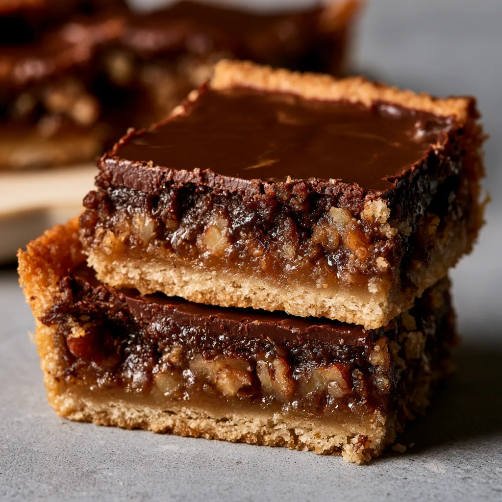 Kentucky Derby Pie Bars - Southern Lady Magazine