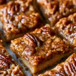 Lazy Girl Pecan Pie Bars - a must-try easy dessert! 3 Lazy Girl Pecan Pie Bars - easy Thanksgiving dessert!