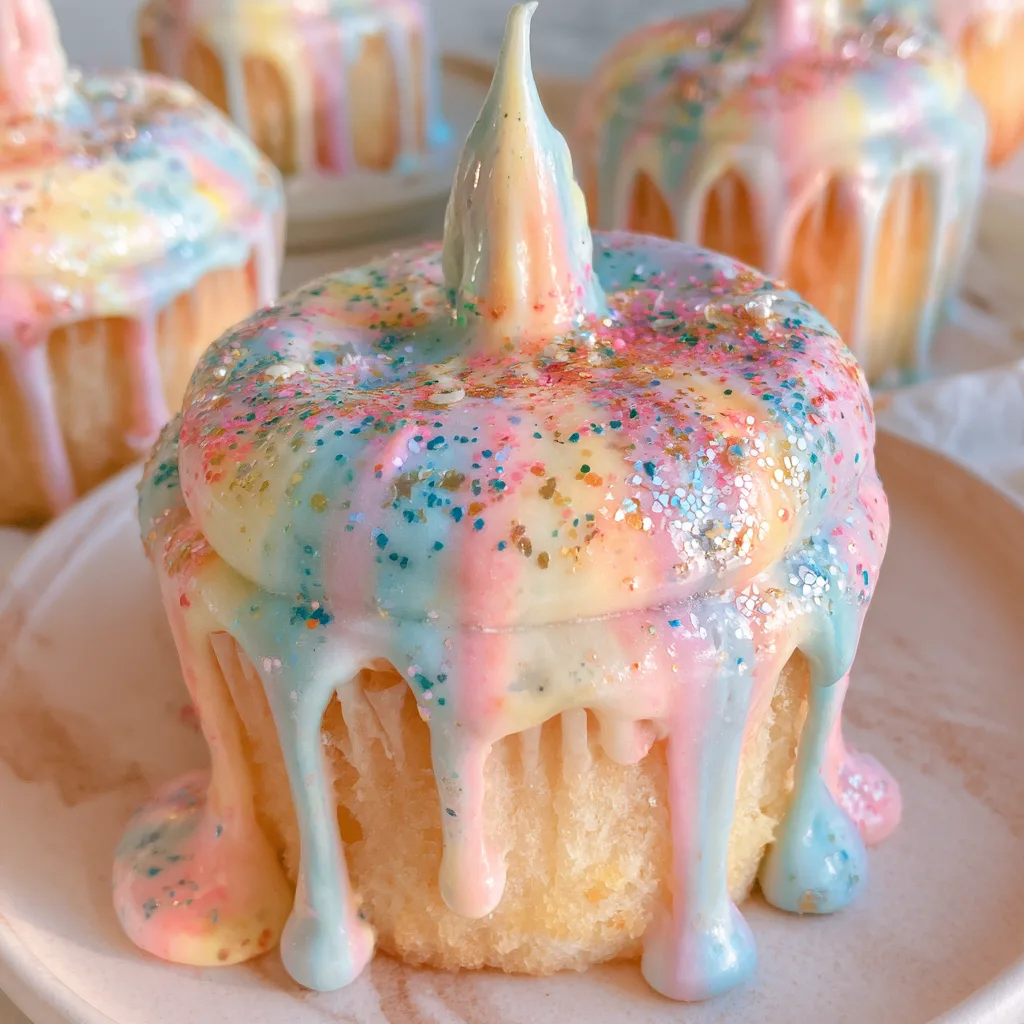 MELTED CANDLE CUPCAKES: A Sweet Delight Awaits! 2 MELTED CANDLE CUPCAKES 🖤🕯