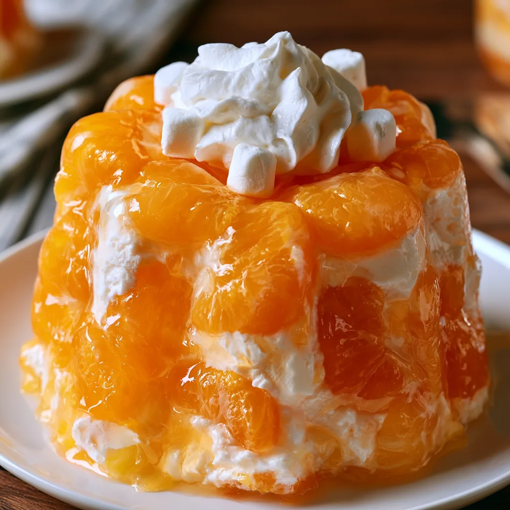 Mandarin Orange Jello Salad: A Refreshing Delight! 2 Mandarin Orange Jello Salad