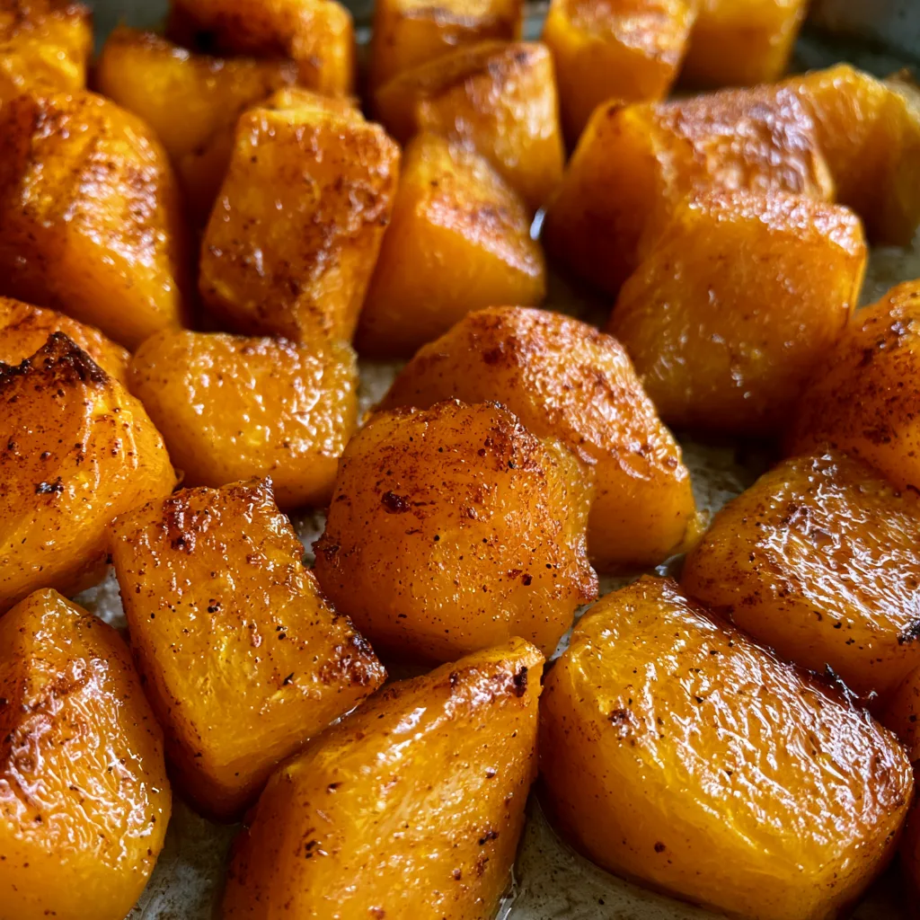 Oven baked butternut squash for a delicious side dish! 2 Oven baked butternut squash