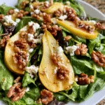 Pear Salad with Balsamic Vinaigrette (VIDEO)