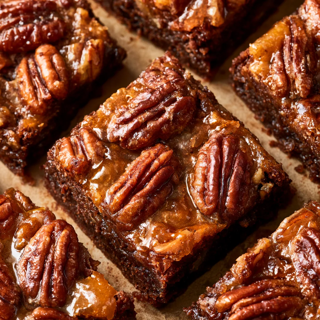 Pecan Pie Brownies: A Delicious Twist You'll Love! 2 Pecan Pie Brownies
