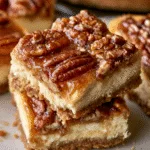 Pecan Pie Cheesecake (Bars or Cake!) | A Spicy Perspective