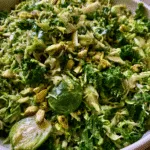 Quick and Delicious 10-Minute Brussels Sprouts Salad Awaits! 3 Quick and Delicious 10-Minute Brussels Sprouts Salad with Kale and Pistachios