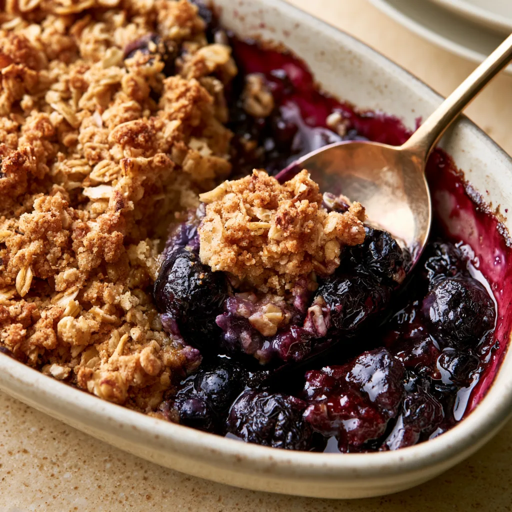 Ridiculously Easy Blueberry Crumble You'll Love Making! 2 Ridiculously Easy Blueberry Crumble