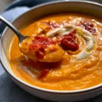 Roasted Pumpkin & Tomato Soup: A Cozy Fall Delight! 3 Roasted Pumpkin & Tomato Soup