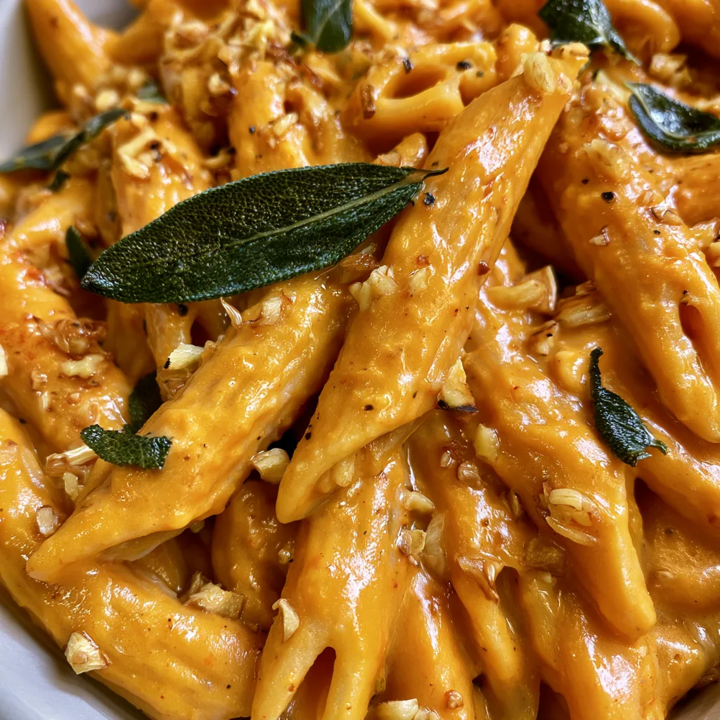 Roasted Pumpkin and Garlic Pasta: A Delicious Comfort Food! 2 Roasted Pumpkin and Garlic Pasta