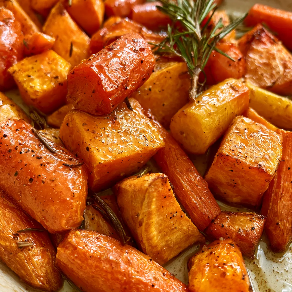"Roasted Sweet Potatoes & Carrots: A Delicious Healthy Recipe!" 2 Roasted Sweet Potatoes & Carrots | Walder Wellness, RD - Vegetable Recipes
