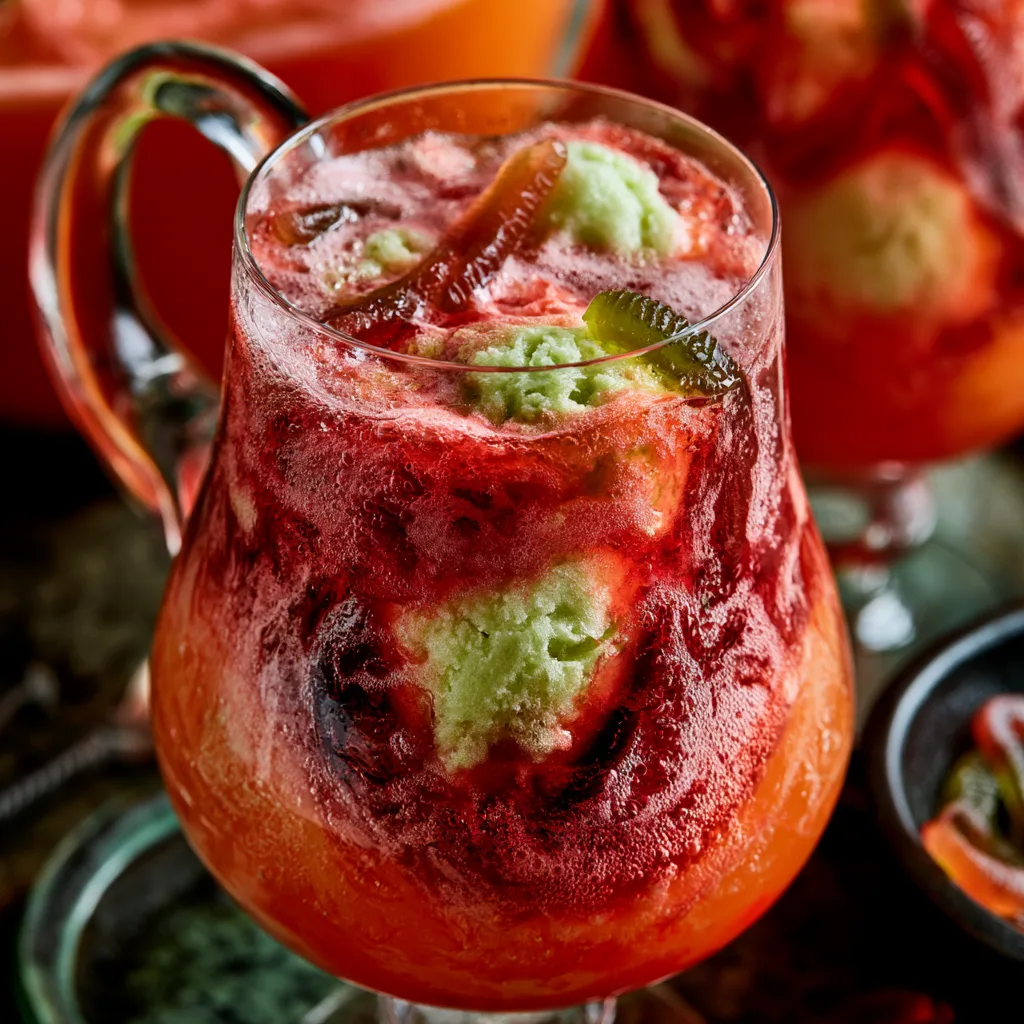 Simple Hocus Pocus Non-Alcoholic Halloween Punch