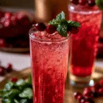 Sparkling Cranberry Mocktail - Experience Refreshing Delight! 3 Sparkling Cranberry Mocktail - Savor the Flavour