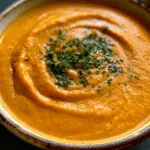 Spicy Butternut Squash Sweet Potato Soup