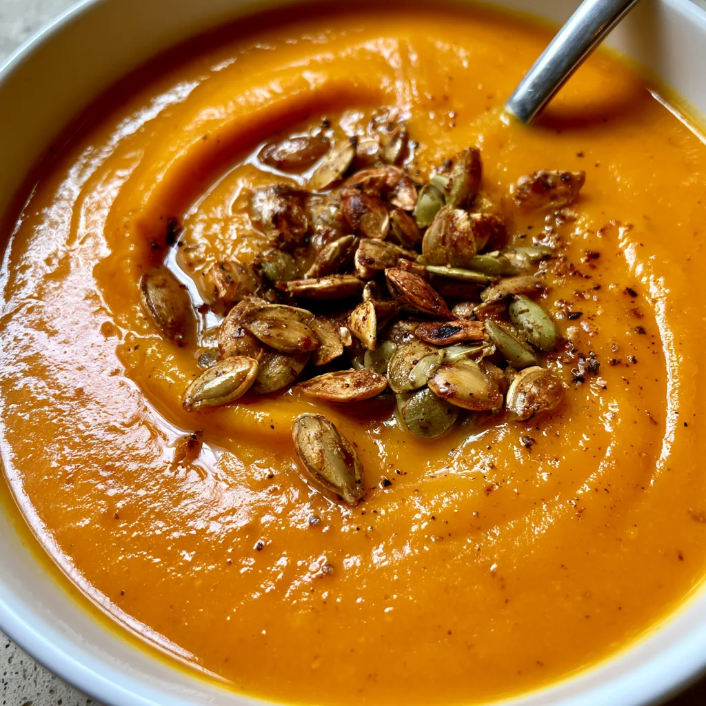 Super Creamy Roasted Butternut Squash Soup Delights! 2 Super Creamy Roasted Butternut Squash Soup | Fall Comfort Food At Its Best