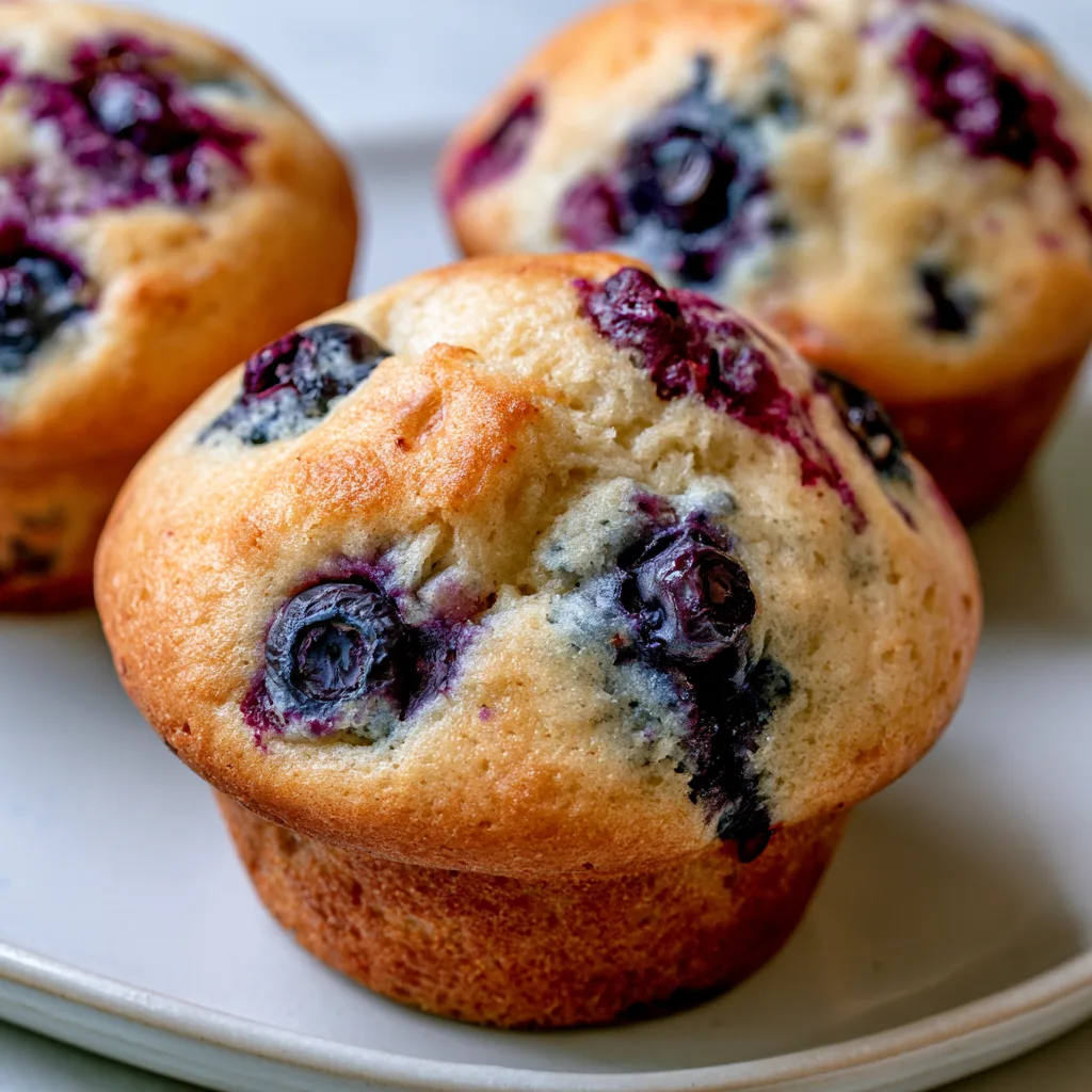 The Best Blueberry Muffins