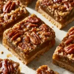The Best Pecan Pie Bars - so quick & easy to make!