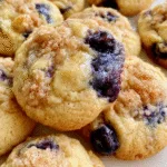 The best Crumbl Blueberry Muffin Cookies with Streusel Revealed! 3 The best Crumbl Blueberry Muffin Cookies with Streusel