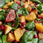 Winter Salad: Discover Spinach Salad with Fruit Magic! 3 Winter Salad: Spinach Salad with Fruit and Maple-Lime Dressing