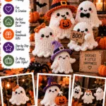15 Adorable Crochet Ghost Patterns for Halloween – Free Photo Tutorial 3 15 Adorable Crochet Ghost Patterns for Halloween