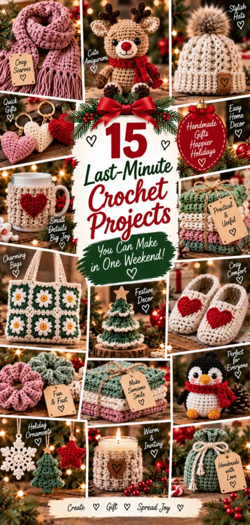 15 Crochet Gifts You Can Make in One Weekend