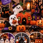 15 Free Crochet Halloween Decorations You Can Make This Weekend