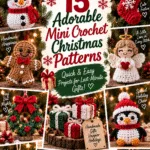 15 Mini Crochet Christmas Patterns for Quick Holiday Gifts – Free Step-by-Step Guide 3 15 Mini Crochet Christmas Patterns for Quick Holiday Gifts