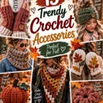 15 Trendy Crochet Accessories to Make This Fall – Easy Patterns 3 15 Trendy Crochet Accessories to Make This Fall