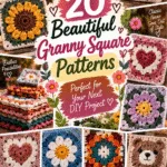 20 Beautiful Granny Square Patterns You Need to Try