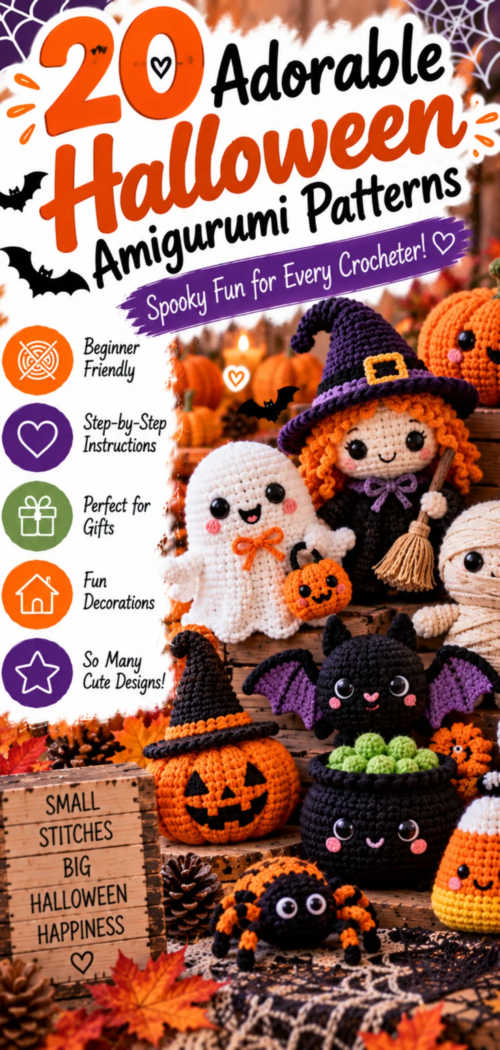 20 Spooky Cute Halloween Amigurumi Patterns