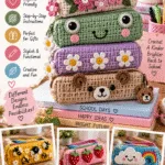Back to School Pencil Cases Free Crochet Patterns – Easy DIY Guide 3 Back to School Pencil Cases Free Crochet Patterns - DIY Magazine