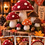 Crochet Mushroom Pattern That’s Perfect for Fall