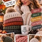 Easy Crochet Beanie Pattern You Can Make in One Evening – Free Photo Tutorial 3 Easy Crochet Beanie Pattern You Can Make in One Evening