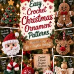 Easy Crochet Christmas Ornament Pattern for Beginners