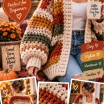 Easy Crochet Chunky Cardigan Pattern for Beginners – Free Tutorial 3 Easy Crochet Chunky Cardigan Pattern for Beginners