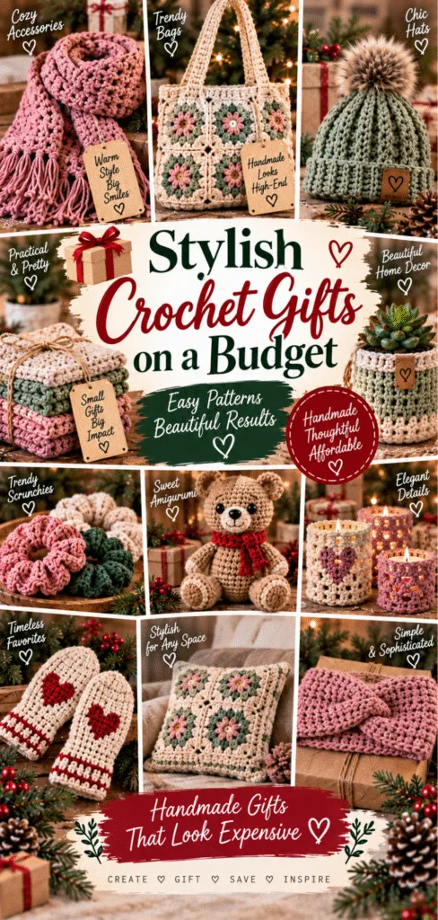 Easy Crochet Gifts That Look Expensive but Are Cheap to Make