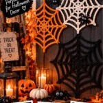 Easy Crochet Spider Web Pattern for Halloween Decor – Free Tutorial 3 Easy Crochet Spider Web Pattern for Halloween Decor
